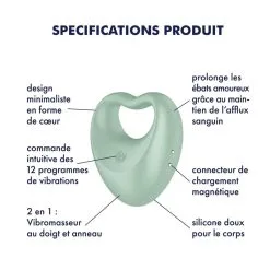 LBP - LRP Associes Anneau Vibrant Perfect Pair 3 Satisfyer 9 LBP - LRP Associes Anneau Vibrant Perfect Pair 3 Satisfyer -Poppers Soldes 2023 anneau vibrant perfect pair 3 satisfyer 2