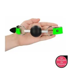 LBP - LRP Associes Bâillon Boule Phosphorescent Glow 45mm -Poppers Soldes 2023 baillon boule phosphorescent glow 45mm 3