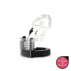 LBP - LRP Associes Cage De Chasteté Ajustable 10 X 3.5cm Transparente -Poppers Soldes 2023 cage de chastete ajustable 10 x 35cm transparente 2