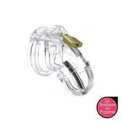 LBP - LRP Associes Cage De Chasteté Avec Tige D'urètre 6.4 X 3.5cm - Tige 4cm