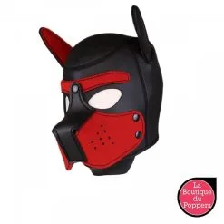 LBP - LRP Associes Cagoule PUPPY Néoprène Violet -Poppers Soldes 2023 cagoule puppy neoprene rouge 2