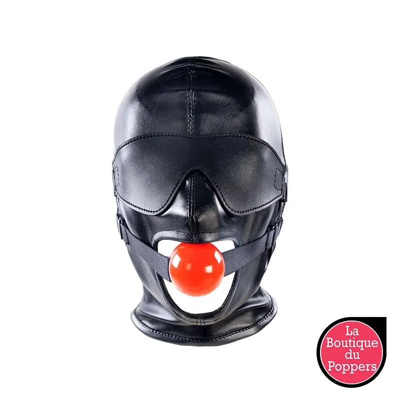 LBP - LRP Associes Cagoule SM Avec Bâillon Et Masque Subfull Noire 7 LBP - LRP Associes Cagoule SM Avec Bâillon Et Masque Subfull Noire – Image 5