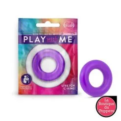 LBP - LRP Associes Cockring Play With Me Stretch C-Ring - Coloris Aléatoire -Poppers Soldes 2023 cockring play with me stretch c ring 1