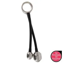 LBP - LRP Associes Cockring + Plugs Lestés En Métal Heavy Ring 840gr