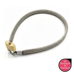 LBP - LRP Associes Collier En Metal Slave Lock Avec Cadenas -Poppers Soldes 2023 collier en metal slave lock avec cadenas 2