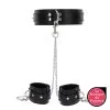 LBP - LRP Associes Collier Et Menottes De Poignets Heavy Taboom Noir -Poppers Soldes 2023 collier et menottes de poignets heavy taboom noir
