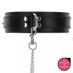 LBP - LRP Associes Collier Et Menottes De Poignets Heavy Taboom Noir -Poppers Soldes 2023 collier et menottes de poignets heavy taboom noir 3