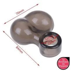 LBP - LRP Associes Etui Pour Bourses Balls Soft Noir -Poppers Soldes 2023 etui pour bourses balls soft noir 3