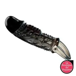 LBP - LRP Associes Gaine De Pénis Vibrante Cecelia Pretty Love 13 X 4cm