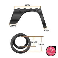 LBP - LRP Associes Gaine Pour Pénis Souple Twins 8 X 4cm 9 LBP - LRP Associes Gaine Pour Pénis Souple Twins 8 X 4cm -Poppers Soldes 2023 gaine pour penis souple twins 8 x 4cm 1