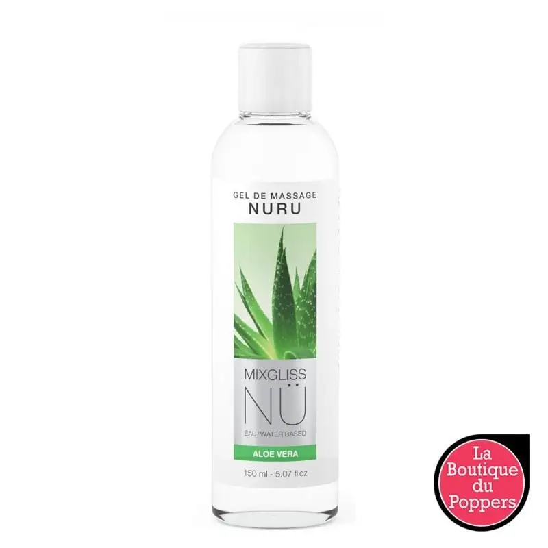 LBP - LRP Associes Gel De Massage Nuru MixGliss Aloe Vera 150ml 3 LBP - LRP Associes Gel De Massage Nuru MixGliss Aloe Vera 150ml