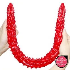 LBP - LRP Associes Gode Long Barded 60 X 4cm Rouge -Poppers Soldes 2023 gode long barded 60 x 4cm rouge 2