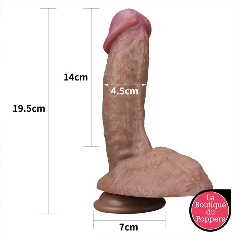 LBP - LRP Associes Gode Réaliste Glans Up Nature Cock 7.5" - 15 X 4.5cm 4 LBP - LRP Associes Gode Réaliste Glans Up Nature Cock 7.5" - 15 X 4.5cm – Image 2