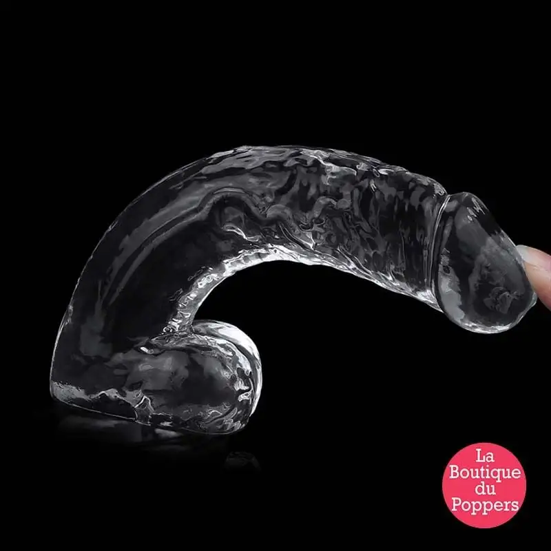 LBP - LRP Associes Gode Transparent Avec Bourses Flawless 16 X 3.5 Cm 4 LBP - LRP Associes Gode Transparent Avec Bourses Flawless 16 X 3.5 Cm – Image 2