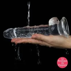 LBP - LRP Associes Gode Transparent Avec Bourses Flawless 16 X 3.5 Cm 10 LBP - LRP Associes Gode Transparent Avec Bourses Flawless 16 X 3.5 Cm -Poppers Soldes 2023 gode transparent avec bourses flawless 16 x 35 cm 2