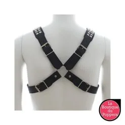 LBP - LRP Associes Harnais Homme Studs Steel Chest -Poppers Soldes 2023 harnais homme studs steel chest 4