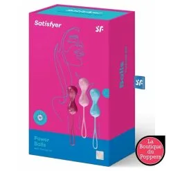 LBP - LRP Associes Kit De 3 Boules De Geisha - 3.4 Cm Satisfyer -Poppers Soldes 2023 kit de 3 boules de geisha 34 cm 3