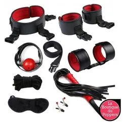 LBP - LRP Associes Kit Eye-Splice Noir-Rouge 8 Pièces -Poppers Soldes 2023 kit eye splice noir rouge 8 pieces 1