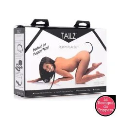 LBP - LRP Associes Kit Puppy Play (Bâillon, Plug Et Collier) -Poppers Soldes 2023 kit puppy play baillon plug et collier 1 5