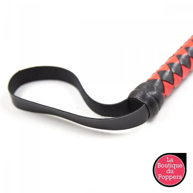 LBP - LRP Associes Long Fouet Whip Duo 190cm Noir Et Rouge 5 LBP - LRP Associes Long Fouet Whip Duo 190cm Noir Et Rouge – Image 3