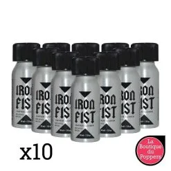 LBP - LRP Associes Lot De 10 Poppers Iron Fist 30ml