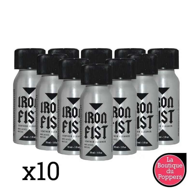 LBP - LRP Associes Lot De 10 Poppers Iron Fist 30ml 3 LBP - LRP Associes Lot De 10 Poppers Iron Fist 30ml