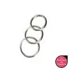 LBP - LRP Associes Lot De 3 Cockrings En Métal 2 LBP - LRP Associes Lot De 3 Cockrings En Métal -Poppers Soldes 2023 lot de 3 cockrings en metal