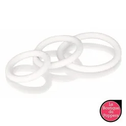 LBP - LRP Associes Lot De 3 Cockrings Souples Blanc 7 LBP - LRP Associes Lot De 3 Cockrings Souples Blanc -Poppers Soldes 2023 lot de 3 cockrings souples blanc 1