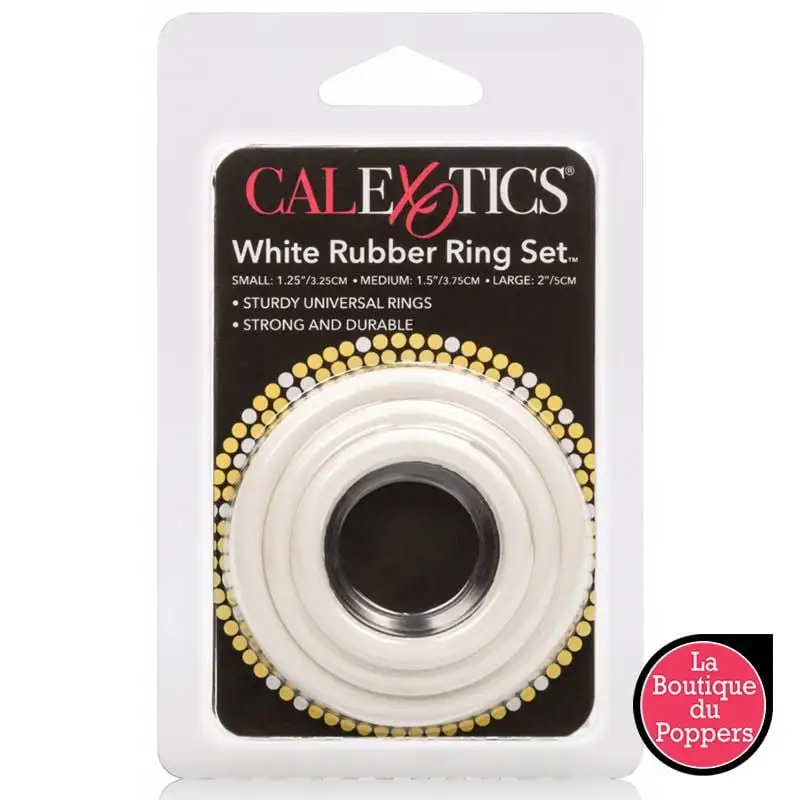 LBP - LRP Associes Lot De 3 Cockrings Souples Blanc 5 LBP - LRP Associes Lot De 3 Cockrings Souples Blanc – Image 3