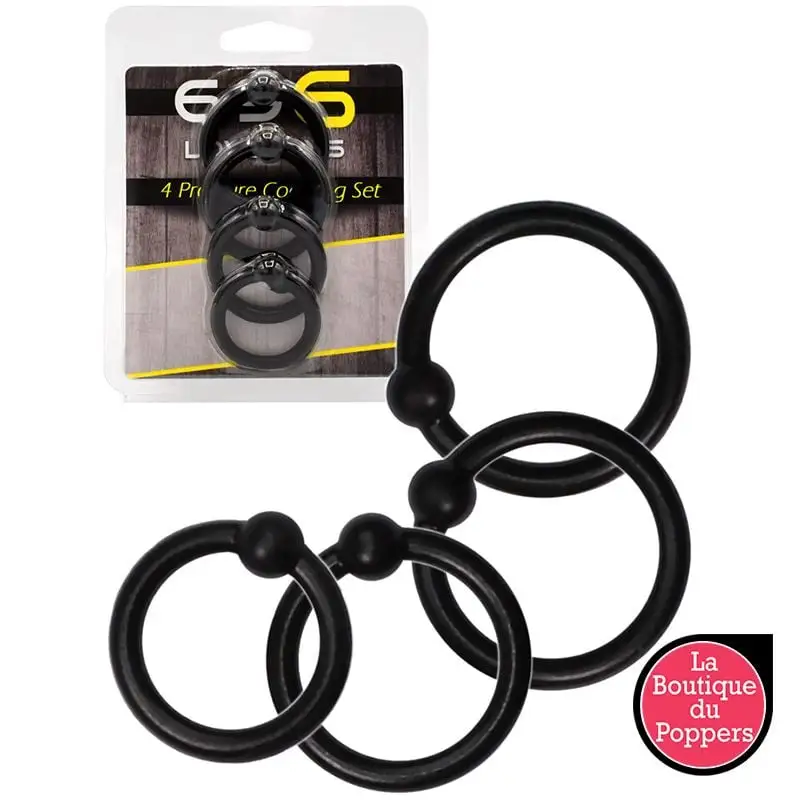 LBP - LRP Associes Lot De 4 Cockrings 3 LBP - LRP Associes Lot De 4 Cockrings