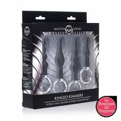 LBP - LRP Associes Lot De 4 Plugs Anal Silicone -Poppers Soldes 2023 lot de 4 plugs anal silicone 1