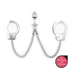 LBP - LRP Associes Menottes + Plug En Métal 6 X 2.7cm