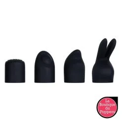 LBP - LRP Associes Mini Vibro Tiny Treasures 4 Embouts Silicone -Poppers Soldes 2023 mini vibro tiny treasures 4 embouts silicone 1