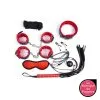 LBP - LRP Associes Pack Bondage SM 10 Pièces Rouge -Poppers Soldes 2023 pack bondage sm 10 pieces rouge
