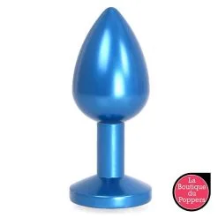 LBP - LRP Associes Plug Bijou En Alu Gem Light 6 X 2.8 Cm Bleu -Poppers Soldes 2023 plug bijou en alu gem light 6 x 28 cm bleu 1