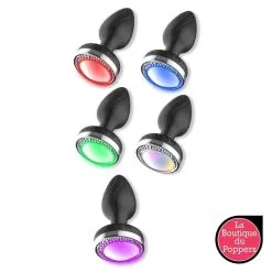 LBP - LRP Associes Plug Bijou Lumineux Dream 7 X 3.4cm -Poppers Soldes 2023 plug bijou lumineux dream 7 x 34cm 1