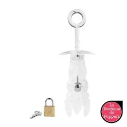LBP - LRP Associes Plug Chastete Expand Lock 13x5cm -Poppers Soldes 2023 plug chastete expand 13x5cm lock 1