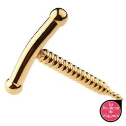 LBP - LRP Associes Plug Penis Gold Progress 8cm - Diamètre 3 à 8mm -Poppers Soldes 2023 plug penis gold progress 8cm diametre 3 a 8mm 1