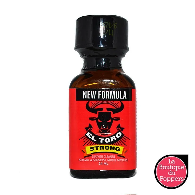 LBP - LRP Associes Poppers El Toro Strong 24ml Propyle 3 LBP - LRP Associes Poppers El Toro Strong 24ml Propyle