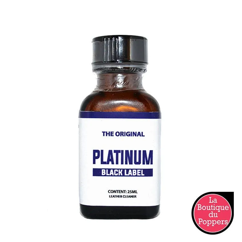 LBP - LRP Associes Poppers Platinum Black Label 25 Ml Pentyl 3 LBP - LRP Associes Poppers Platinum Black Label 25 Ml Pentyl