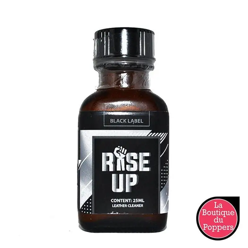 LBP - LRP Associes Poppers Rise Up Black Label 25ml Pentyl 3 LBP - LRP Associes Poppers Rise Up Black Label 25ml Pentyl