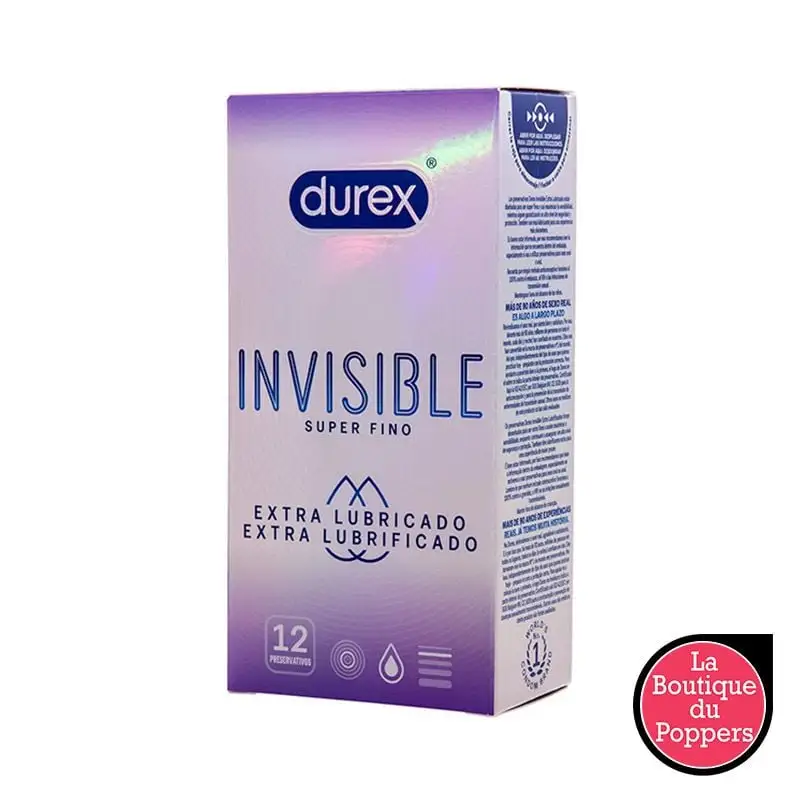 LBP - LRP Associes Préservatifs Fins Lubrifiés Invisible Durex X12 3 LBP - LRP Associes Préservatifs Fins Lubrifiés Invisible Durex X12
