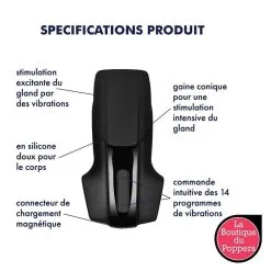 LBP - LRP Associes Satisfyer Men Vibration -Poppers Soldes 2023 satisfyer men vibration 3