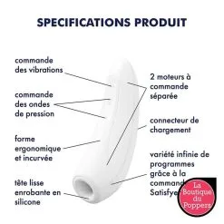 LBP - LRP Associes Stimulateur De Clitoris Satisfyer Connecté -Poppers Soldes 2023 stimulateur de clitoris satisfyer connecte 1 3