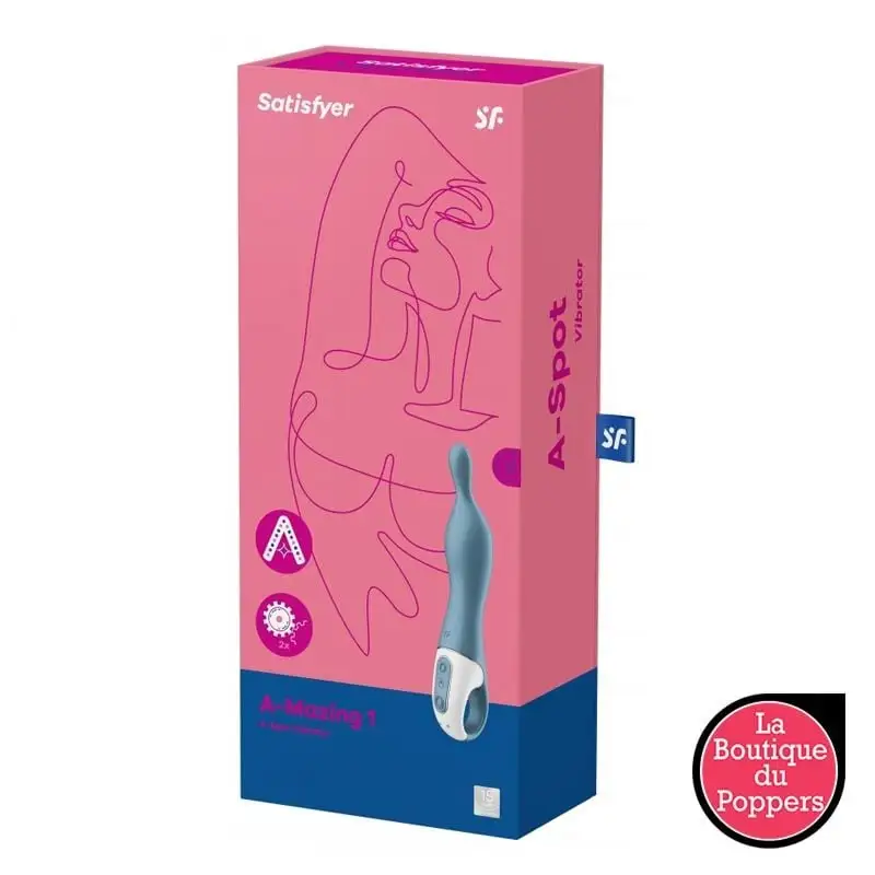 LBP - LRP Associes Stimulateur Point G A-Mazing 1 Satisfyer Bleu 3 LBP - LRP Associes Stimulateur Point G A-Mazing 1 Satisfyer Bleu