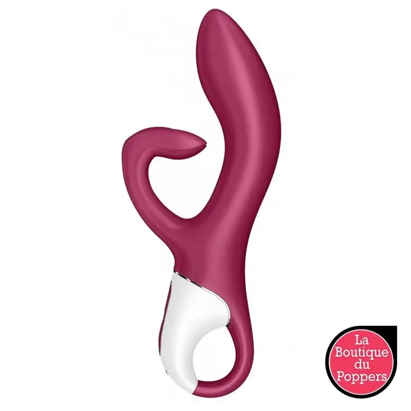 LBP - LRP Associes Vibro Rabbit Embrace Me Satisfyer 20cm Fuchsia 5 LBP - LRP Associes Vibro Rabbit Embrace Me Satisfyer 20cm Fuchsia – Image 3